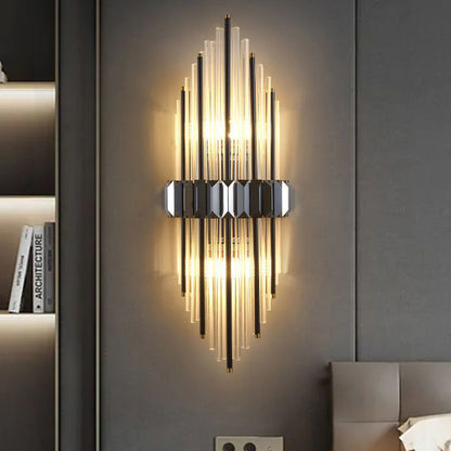 Crystal Rod Marsily Vertical Wall Lamp 3