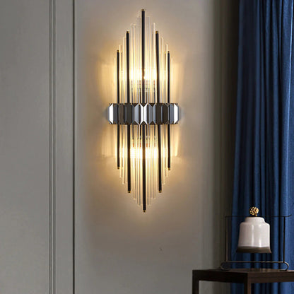 Crystal Rod Marsily Vertical Wall Lamp 5