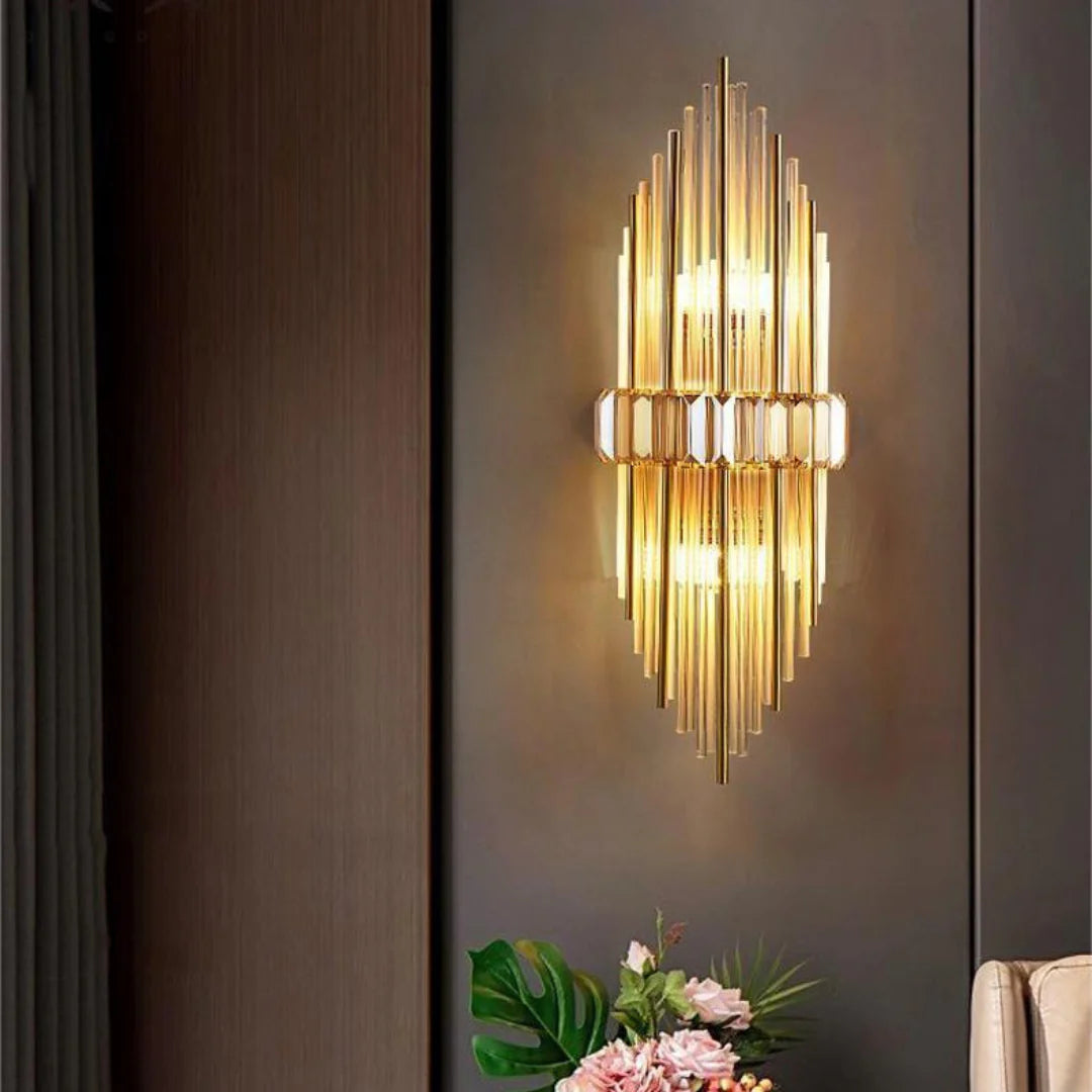 Crystal Rod Marsily Vertical Wall Lamp 6