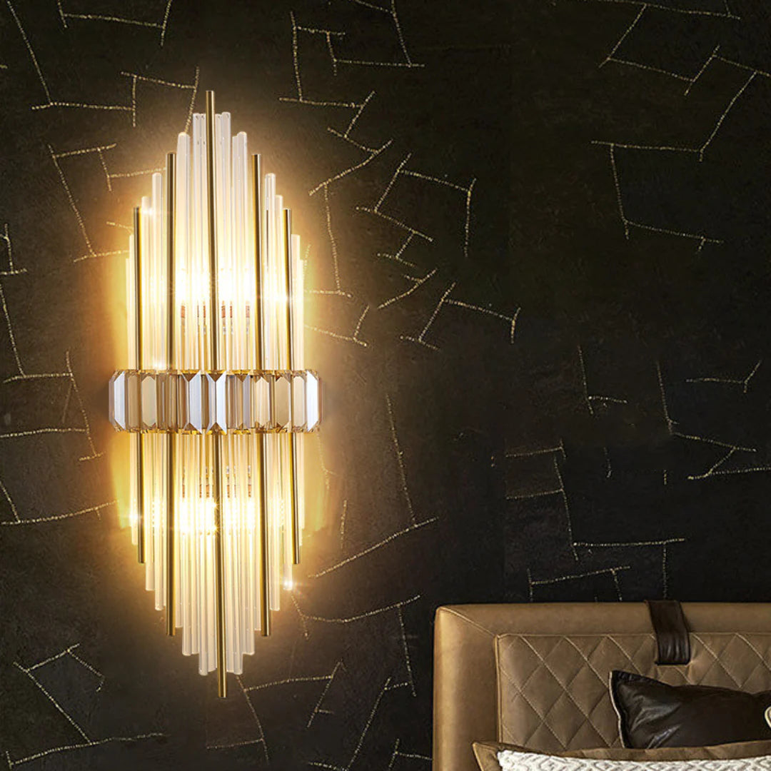 Crystal Rod Marsily Vertical Wall Lamp 7