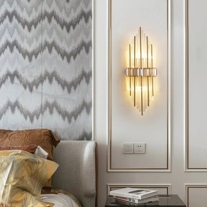 Crystal Rod Marsily Vertical Wall Lamp 8