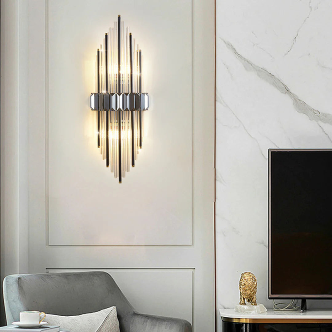 Crystal Rod Marsily Vertical Wall Lamp 9