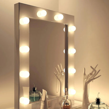 RoyaleGlow LED Makeup Mirror Lights – Dimmable & Adjustable 3-Color Vanity Lighting