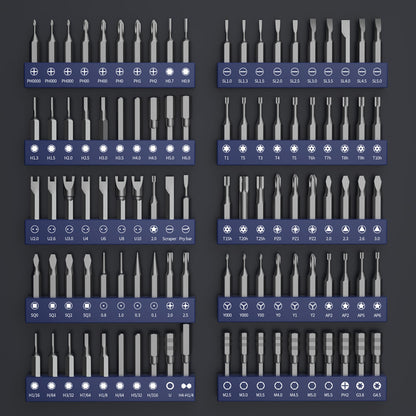 RoyaleGlow Electric Screwdriver 120 In 1 Set Compact Precision