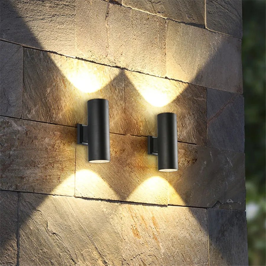 CylinderGlow LED Wall Lamp - Modern Cylinder Design & Dual Lighting 0