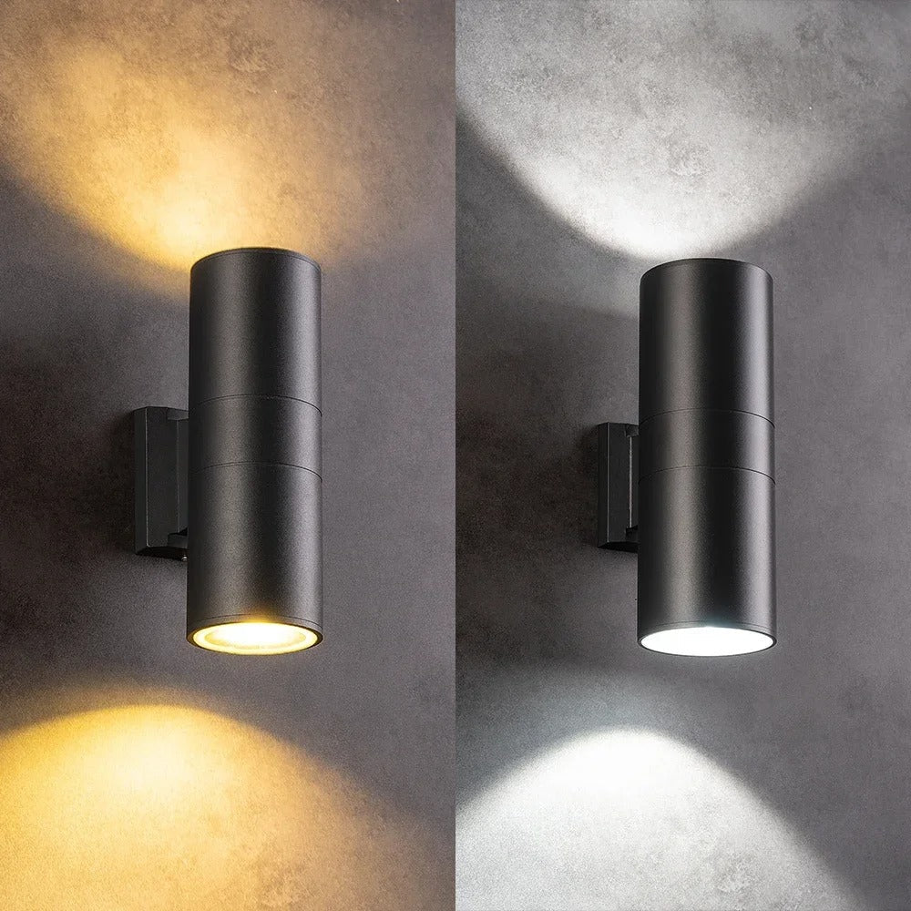 CylinderGlow LED Wall Lamp - Modern Cylinder Design & Dual Lighting 4