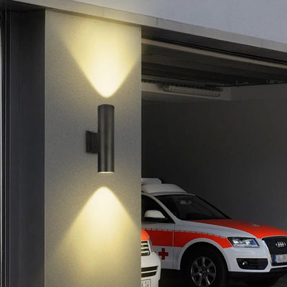 CylinderGlow LED Wall Lamp - Modern Cylinder Design & Dual Lighting 6