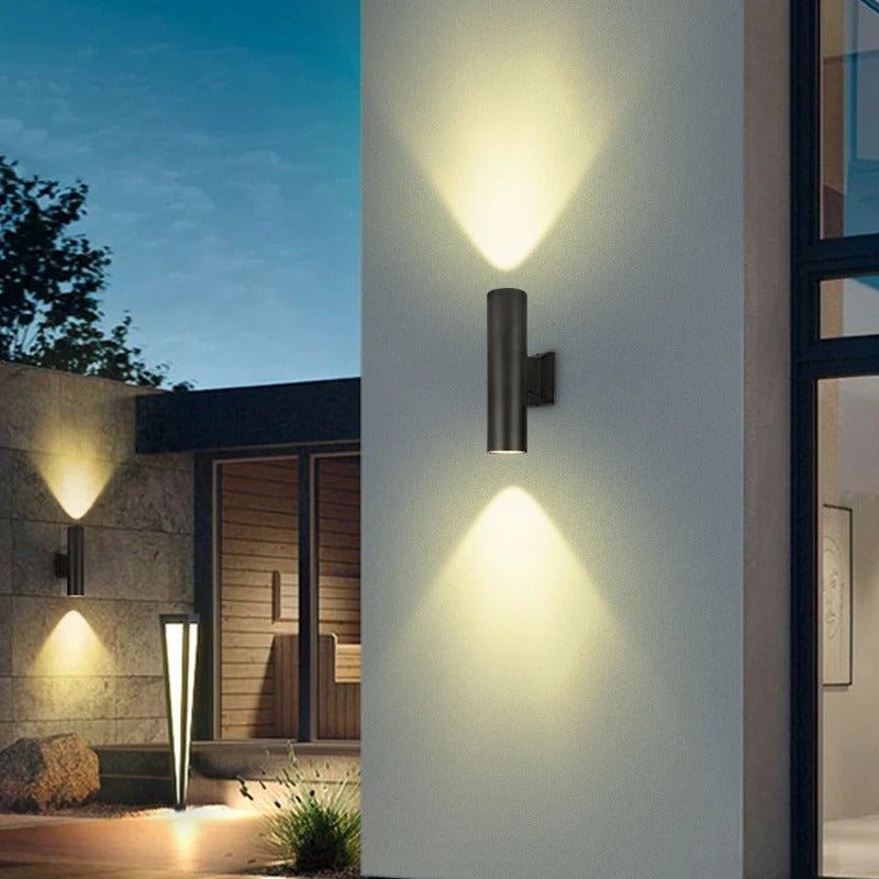 CylinderGlow LED Wall Lamp - Modern Cylinder Design & Dual Lighting 7