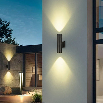 CylinderGlow LED Wall Lamp - Modern Cylinder Design & Dual Lighting 7