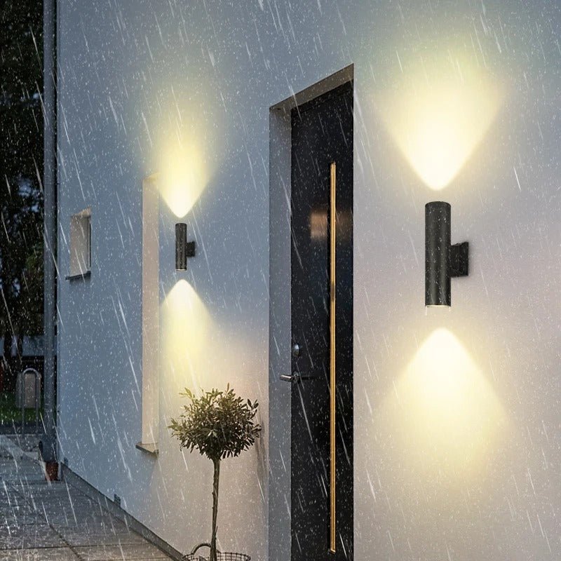 CylinderGlow LED Wall Lamp - Modern Cylinder Design & Dual Lighting 8