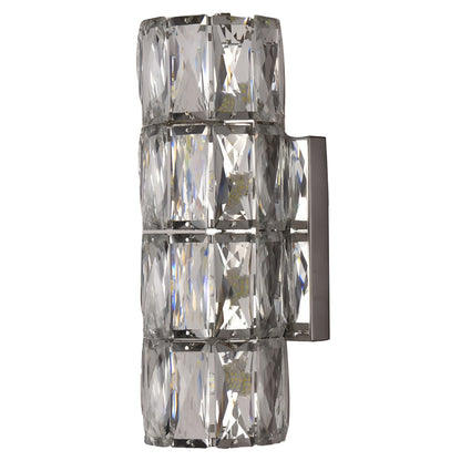 Cylindrical Crystal Three Step Dimming Light LED Modern Wall Sconces Lighting 5