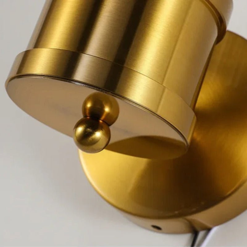 Cylindrical Glass Wall Sconce 5