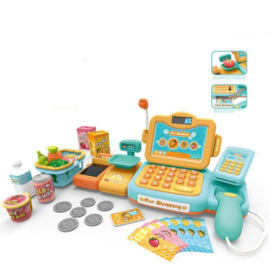 Luxora Toy Cash Register with Accessories for Kids Play