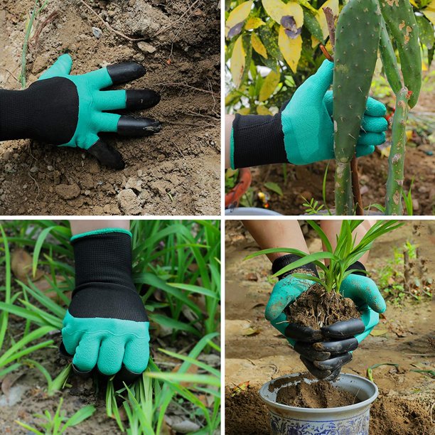 RoyaleGlow Genius Gardening Gloves With Claws For Easy Gardening
