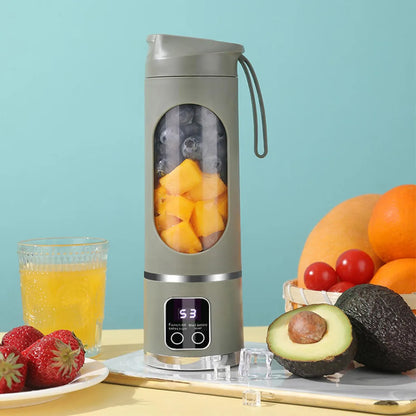 Rayvia Portable USB Blender & Juicer – Smoothie Maker with Digital Display, Travel Use