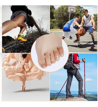 Royaleva Silicone Toe Protectors for Pain Relief Comfort