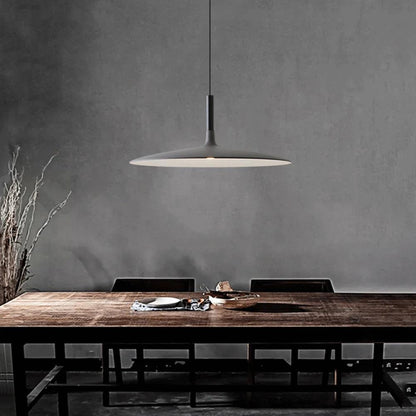 RoyaleGlow Scandinavian Minimalist LED Disc Pendant Light for Kitchen Island-Royale Basic