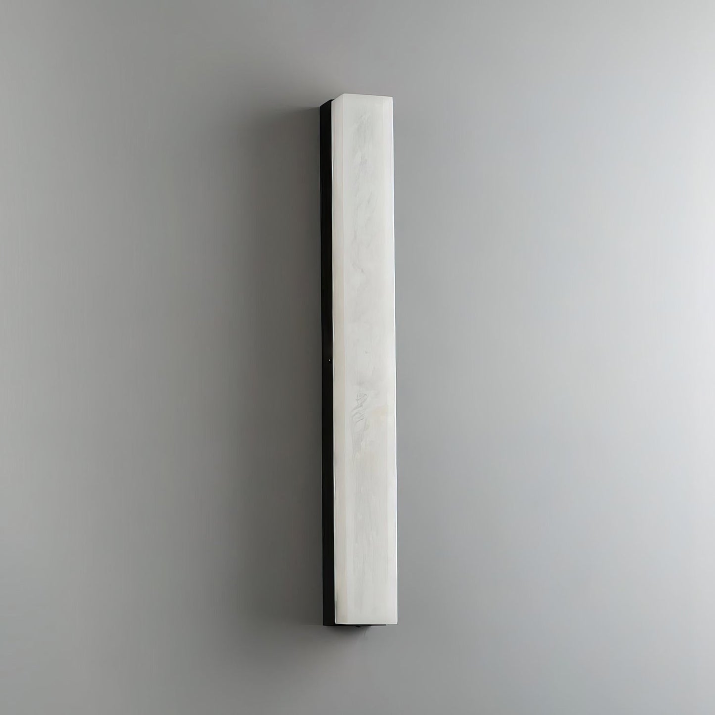 RoyaleGlow Modern Alabaster Wall Sconce - Elegant Geometric Lighting