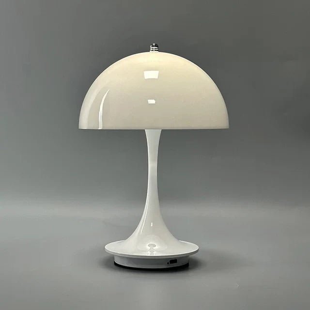 Dome Glow LED Lamp – Cordless Alloy & Acrylic Light 0