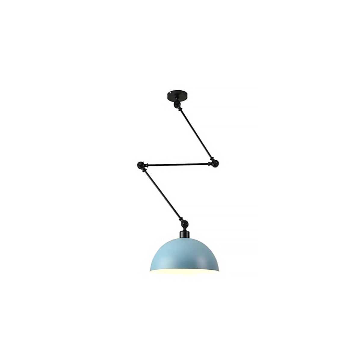 Dome Pendant Metal Folding Fixture Ceiling Wall Light 12