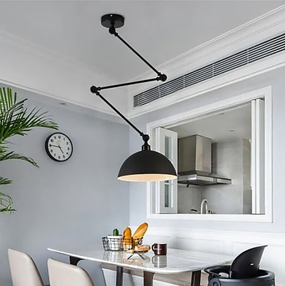 Dome Pendant Metal Folding Fixture Ceiling Wall Light 3