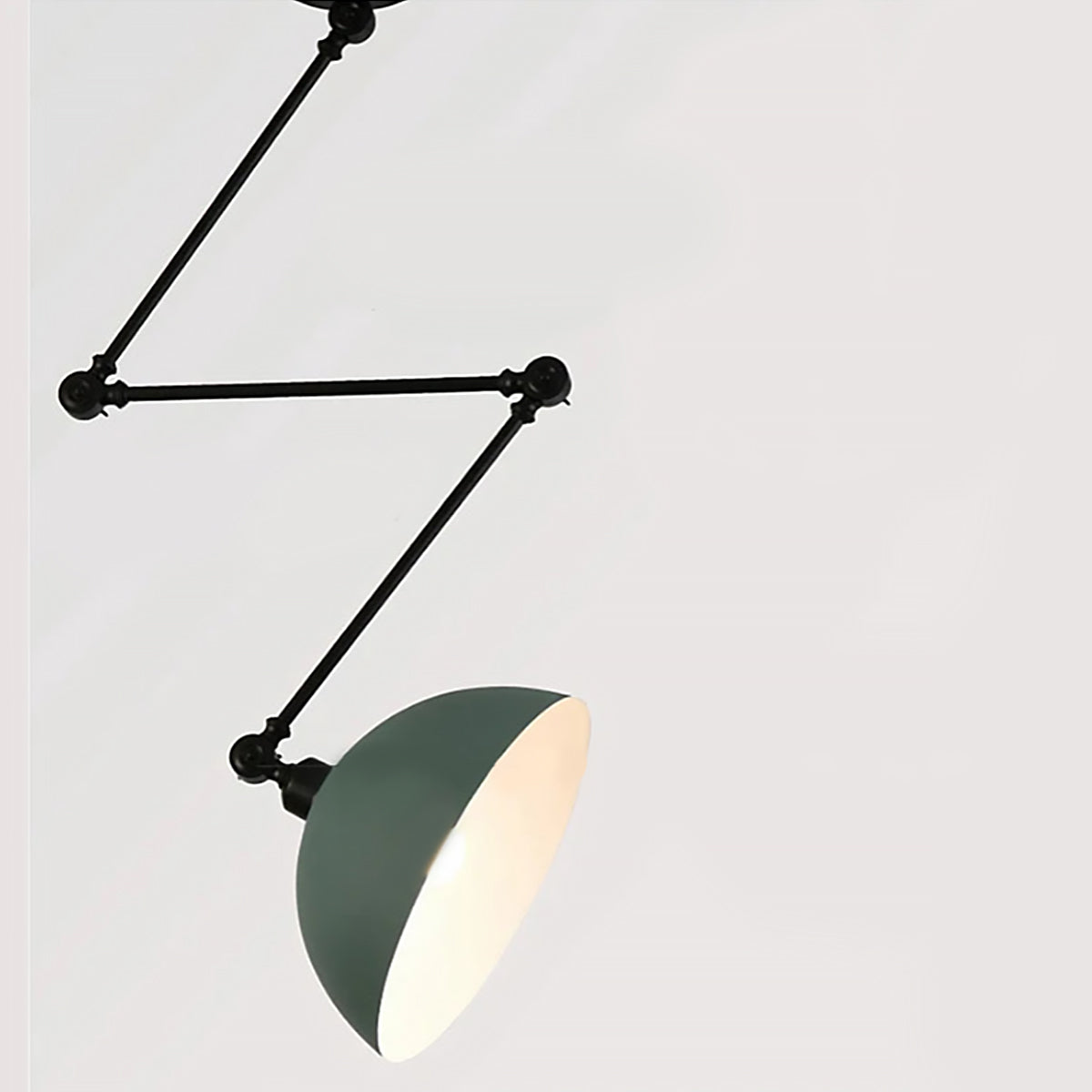 Dome Pendant Metal Folding Fixture Ceiling Wall Light 8