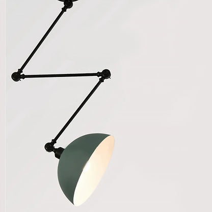 Dome Pendant Metal Folding Fixture Ceiling Wall Light 8