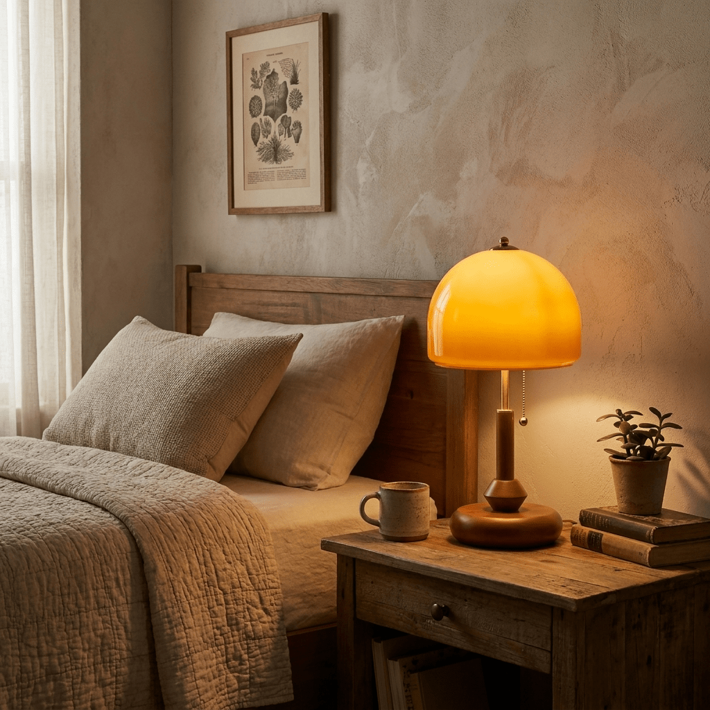 Dome Wooden Table Lamp 5
