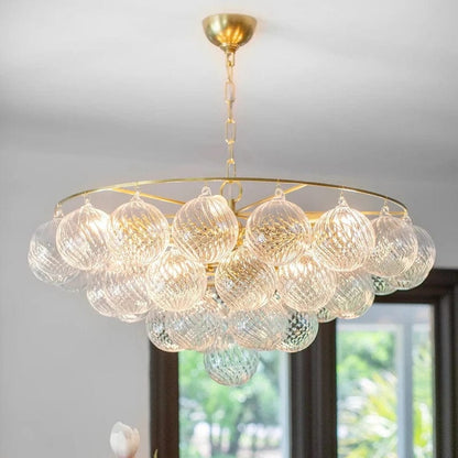 Dove Glass Bubble Light Fixture 1
