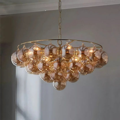 Dove Glass Bubble Light Fixture 7