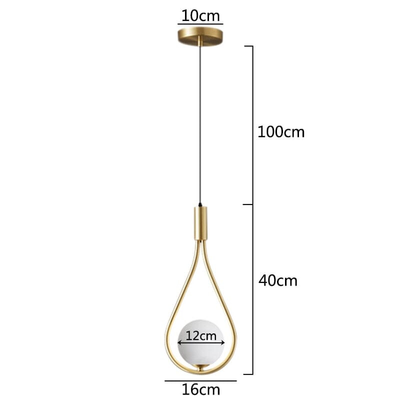 Droplet Pendant 4