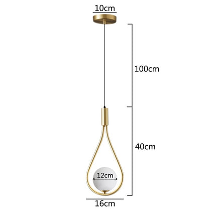 Droplet Pendant 4