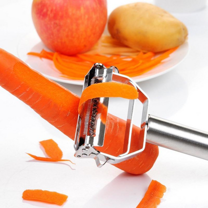 Rayvia Ultra-Sharp Stainless Steel Multifunction Vegetable Peeler