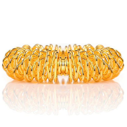 Royaleva Acupressure Spiked Finger Massage Rings With Sensory Impressions