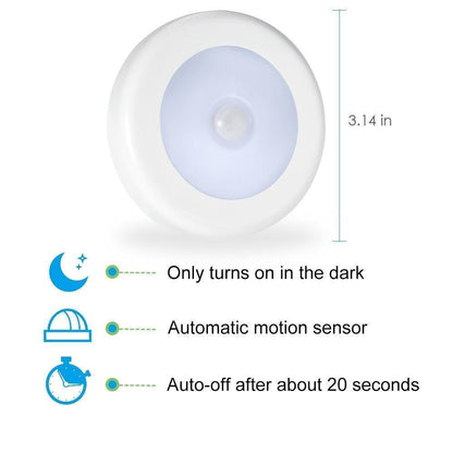 Royaleva Wireless Motion Sensor Led Night Light - Bright & Easy Install