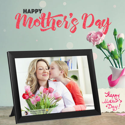 Royaleva High-Resolution Digital Frame Top Electronic Frame With Video And Camera Features