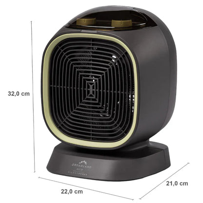 RoyaleGlow Silent Power Eco Fan Heater - Low-Energy Heater