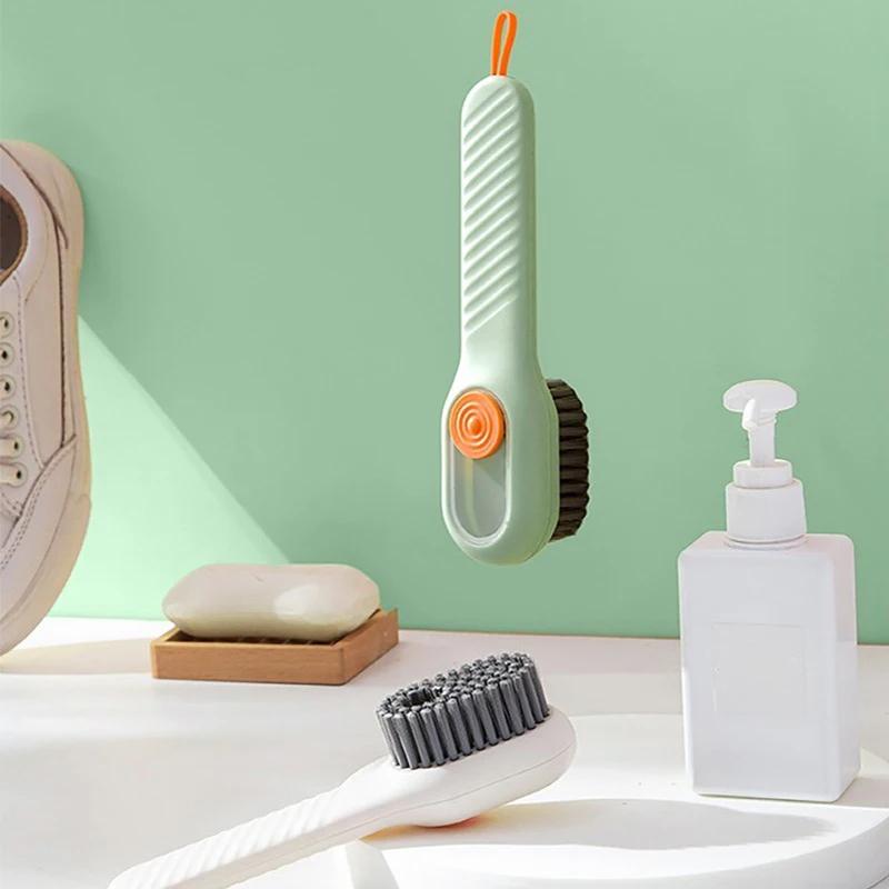 Royaleva 2-Set Shoe Cleaning Brushes with Automatic Dispense