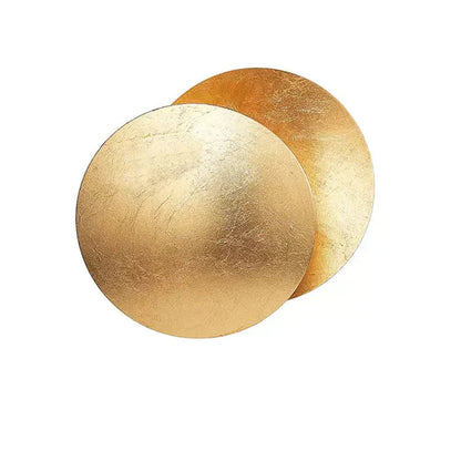 Luxora Modern Eclipse LED Wall Light, Gold Dual Circle Sconce for Bedroom