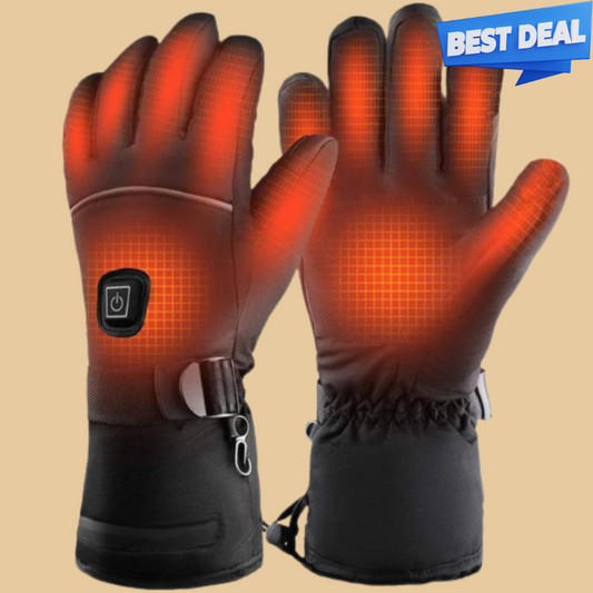 Royaleva 3 Pairs Of Heated Gloves For Cold Weather