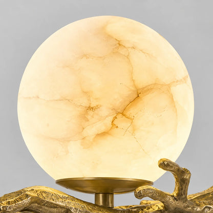 Elarvune Alabaster Branch Wall Lamp 7