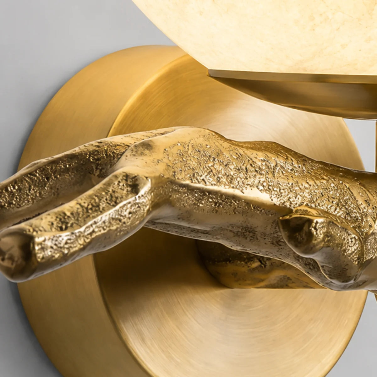 Elarvune Alabaster Branch Wall Lamp 8