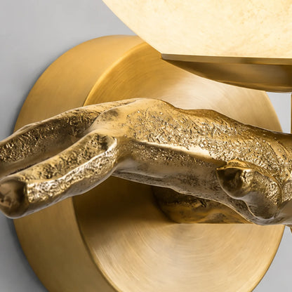 Elarvune Alabaster Branch Wall Lamp 8