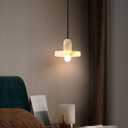 Elegant Alabaster Marble Pendant Light 1