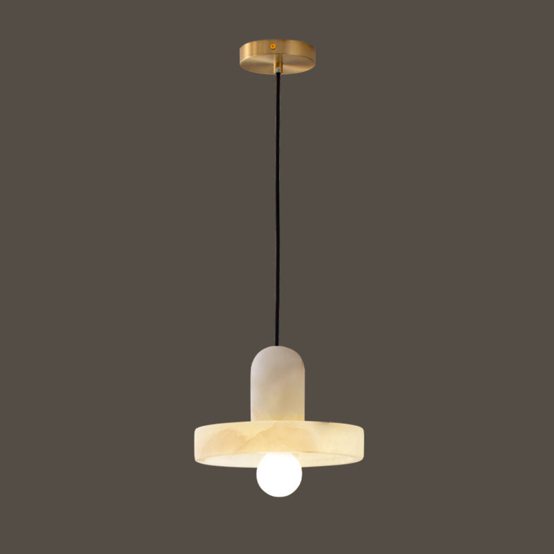 Elegant Alabaster Marble Pendant Light 4