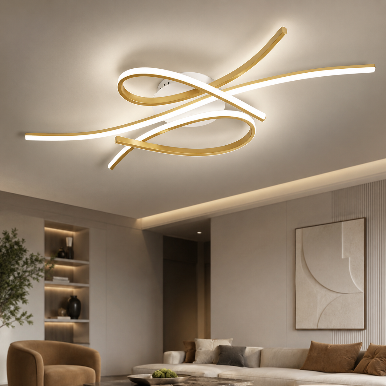 Elegant Contemporary Design LED Ceiling Light