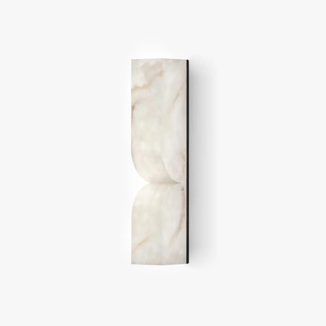 Elegant Dimmable Wall Sconce in Alabaster Finish 9