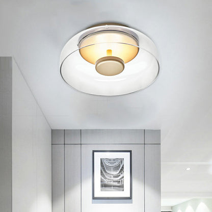 Elegant LED Glass Ceiling Light Fixture 2