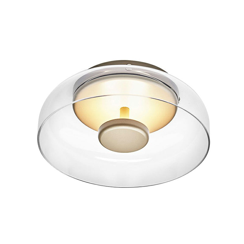 Elegant LED Glass Ceiling Light Fixture 4