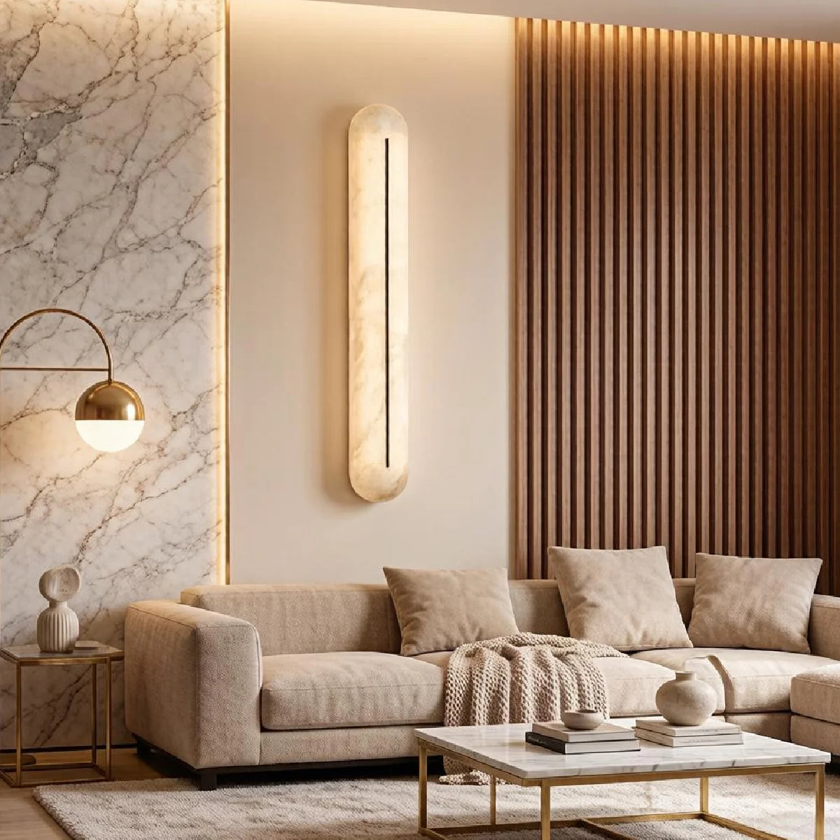 Ellouz Alabaster Wall Lamp 4